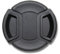 vhbw Lens Cap 77 mm Compatible with Sigma 10-20 mm 4-5.6 EX DC Camera - Black Plastic with Inner Grip