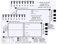 2 Stück ECG 7 Step Ruler Card,EKG-Lineal mit 7 Schritten,tragbares,EKG-Interpretationswerkzeug,7-stufiges EKG-Lineal für EKG/EKG-Interpretation,ideales Hilfsmittel für Familien,Studenten,Sanitäter