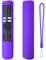 Custodia remota per per Xiaomi XMRM-ML, Custodia protettiva, Cover protettiva in silicone, telecomando Pelle leeve (Viola)