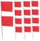 Levemolo 100 Stücke Mix Zahnstocher Flagge Fiesta Kuchen Tafel Fahnen Für Party Dekorationen