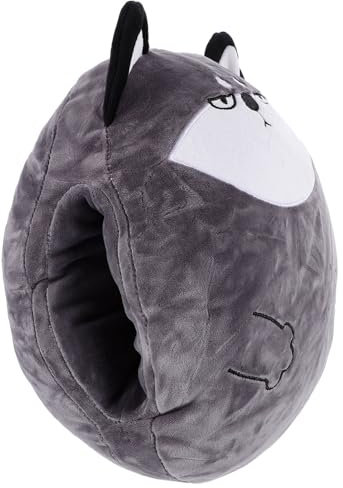 VICASKY handwärmer kissen warmekissen warmkissen decor pillows comfy cozy gelbe Kissen aufblasbares Nackenkissen stofftier kopfkissen Heimbüro kreatives Dekokissen Elasthan