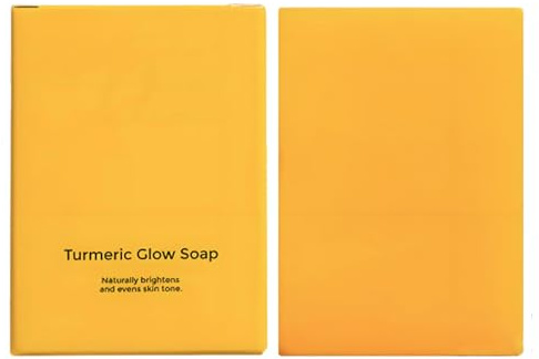Turmeric Glow Soap, Lemon Tablets, Moisturizing & Soothing Gentle Cleanser for All Skin Types (1)