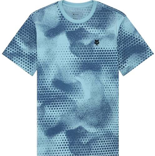 Fox Herren AOP Tech T-Shirt, Vintage Wash, M, Grau, M EU