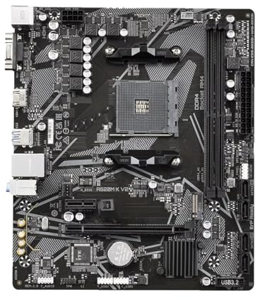 Scheda madre Scheda madre Fit For Gigabyte A520M K V2 supporta CPU Ryzen 5 5600 5600G R7 5700X3D 5800X Socket AM4 2xDDR4 5100MHz 64GB NVME M.2 mATX