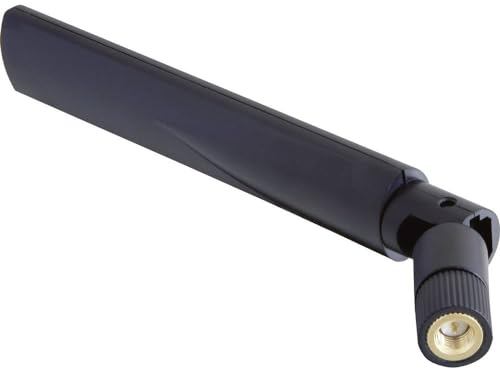 Delock GSM/UMTS Antenne SMA Stecker 1,0-3,5 dBi omnidirektional mit Kippgelenk schwarz
