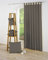 Douceur D'Intérieur - 1601051, Tenda Con Passanti , 140 X 260 Cm , Essentiel , Poliestere Unito , Marrone