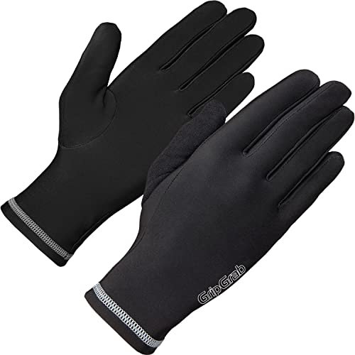 GripGrab Running Basic Thermo Vollfinger Winter Laufhandschuhe für Wandern Alltag Joggen Outdoor Hoch Atmungsaktiv