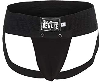 BENLEE Rocky Marciano Tiefschutz Athletic - Coquilla de Boxeo, Color Negro, Talla s