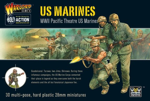 US Marine Corps, 28mm Bolt Action Wargaming Miniatures