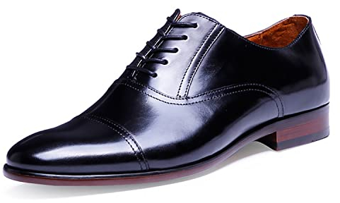 Desai Zapatos con Cordones de Cuero Hombre 42 EU (tamano del fabricante 41)