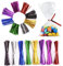 Accessories Attic 800 Pieces 4 Inch Metallic Twist Ties, 4 Colors (100, Gold)
