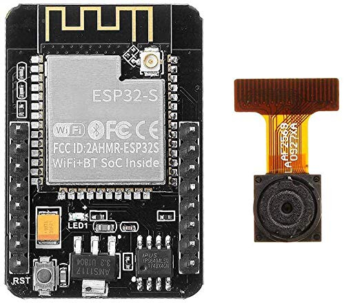DollaTek ESP32-CAM WiFi + Bluetooth-Kameramodul Entwicklungsboard ESP32 mit Kameramodul OV2640