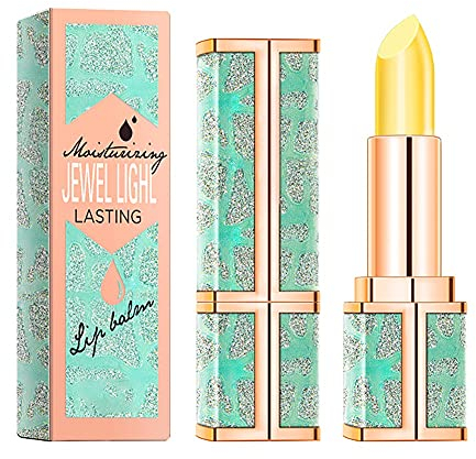 Allbestaye Jelly Lippenstift Farbwechsel Farbe ändern Lip Balm Wasserfest Make-up