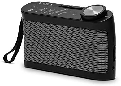 Roberts R9993 Portable 3-Band LW/MW/FM Battery Radio with Headphone Socket - Black