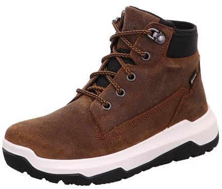 Superfit SPACE, Stivali da neve Bambini e ragazzi, Marrone Nero 3000, 35 EU Larga