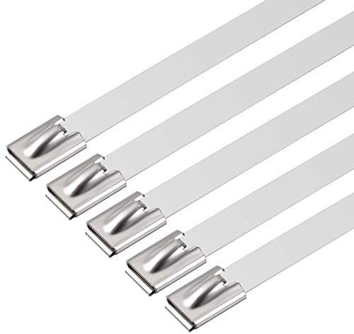 700 mm x 10 mm Edelstahl-Kabelbinder.