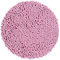 PANA® Premium Chenille Badematte rund (Ø 56 cm) • Runder Badteppich aus besonders weichen Fasern • Saugstark & waschbar • Duschvorleger, Badvorleger, Badezimmerteppich • Farbe: Rosa