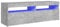 vidaXL TV Schrank mit LED Lowboard Fernsehschrank Fernsehtisch Holzwerkstoff