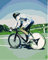 PNDGMCSY Paint by Numbers for Children Cycling Competition Athletes DIY Painting for Adults Beginner with 3 Brushes & Bright Colors Painting On Canvas 16X20 Inch,Decor Gifts