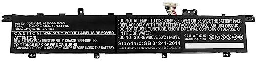 CoreParts Laptop Battery for Asus 60.06Wh Li-Polymer 15.4V, AUX581NB 0B200-03490000,C42N1846 (60.06Wh Li-Polymer 15.4V 3900mAh for Asus UX581, UX581GV, ZenBook Duo Pro UX581GV)
