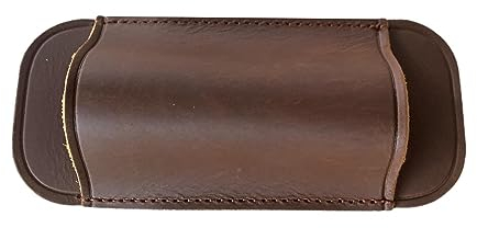 Aznever Leather Knives Sheath For Belt - Knives Flashlight Multitool Leather Holster | 2.16x0.98x4.72in Leather EDCs Pocket Slip For Folding Knives, tools, flashlights, pens