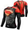 Superhero Compression Long Sleeve Shirts Fitness Running Clothing Gym Cycling Sport T-Shirt Tight Tops (UK, Alpha, M, Regular, Regular, CR05)