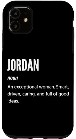 Hülle für iPhone 11 Jordan Geschenke, Substantiv, Eine außergewöhnliche Frau
