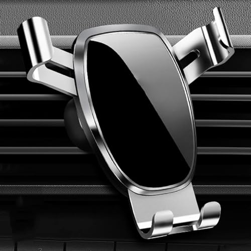 VUXLZDOM Auto Handy KFZ Halterungen für-Holden Ute (2013-2018), Universal 360 ° Einstellbar Lüftungsschlitz Autohalterung Handyhalterung,Silver-Mirror