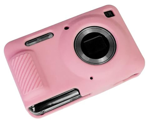 Camera Case for Kodak PIXPRO FZ55, Easy Hood Soft Silicone Cover Anti-Scratch Slim Fit FZ55 DSLR Camera Sleeve Body Skin Travel Protective Case,Pink
