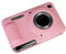 Easy Hood Camera Case for Kodak PIXPRO FZ55, Soft Silicone Cover Anti-Scratch Slim Fit FZ55 DSLR Camera Sleeve Body Skin Travel Protective Case,Pink