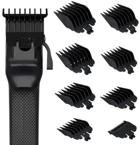 IKOPFLN 8PCS Trimmer Aufsätze Aufsteckkamm für Wahl Haarschneidemaschine Magic Clip Trimmer Rasierer