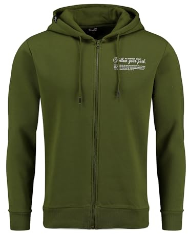KEY LARGO Herren Klpath Jacket Strickjacke, Pesto Green (1551), XXL EU