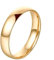 KnSam Echt Gold Verlobungsring 14 Karat Gold Au585, Klassiker Pärchen Ringe, 14K Gold Partnerringe, Gr.69 (22.0)
