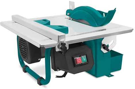 VONROC Tagliapiastrelle 600W - Piano Inclinabile 0-45°, Lama Diamantata Ø180mm, Serbatoio Acqua, Sicurezza Inclusa