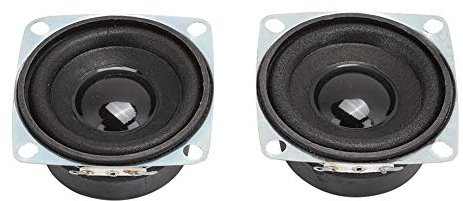 Altoparlante Full Range, 2 Pollici 4Ω 3W Frequenza Bassi 2PCS Altoparlanti Potenti Ad Alta sensibilità da 2 Pollici Altoparlante Multimediale a Tromba per Altoparlante