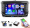 2+64GB Hikity Android 15 Radio de Coche Wireless CarPlay para VW Golf 5 6 Passat Polo Transporter Seat Leon Skoda Pantalla Táctil 7 Bluetooth Radio Android Auto, GPS, WiFi, RDS FM, DSP, Cámara, Mic