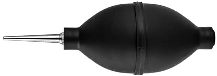 Manual Air Blower, Handheld Cleaning Bulb for Camera Lens and Digital Devices, Dust Remover for Keyboards Telescope Coffee Grinder 4.72x1.97x1.97 inches Silicone + ABS