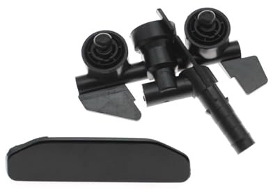 boquilla limpiaparabrisas Compatible con BMW Serie 3 E46, boquilla lavafaros delantero, bomba de pulverización para limpieza de faros 61674290867 61674290868(RH SIDE)