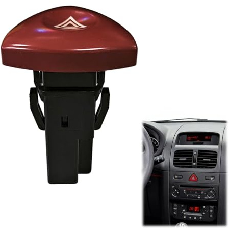 Bouton Warning Trafic 2, Interrupteur de Feux de Détresse pour Voiture Renault Trafic 2, OE/OEM: 8200442724 93856337