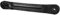 Scotty Marine 0459 459 Verstellbare Rutenhalter-Verlängerung, Schwarz, S
