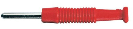 SKS GERMANY Hirschmann 973509101 MST 3 Miniatur-Bananenstecker Stecker, gerade Stift-: 2mm Rot