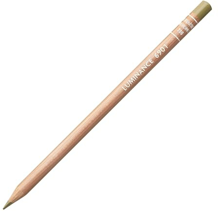 Caran D'ache Luminance 6901 Lightfast Pencil No. 736 Olive Brown 50% (6901.736)