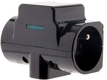 Zenitech Triplite parafoudre 2X 16A 2P+T + 1x6A 2P Noir