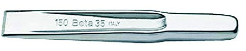 Beta 35 200 - Scalpelli piatti tipo nervati cromati