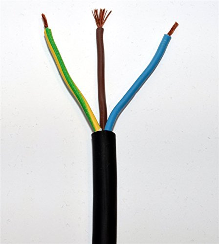 100m H07RN-F 3G1,5 Gummischlauchleitung Ring schwarz 3x1,5qmm Gummikabel