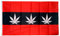 Flaggenfritze® Flagge/Fahne Cannabis Amsterdam - 90 x 150 cm