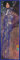 1art1 Gustav Klimt Poster Kunstdruck Bild und Kunststoff-Rahmen - Emilie Flöge, 1902 (91 x 30cm)