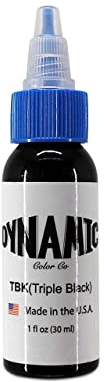 DYNAMIC - Tätowierungstinte - Triple Black 1oz (30ml)