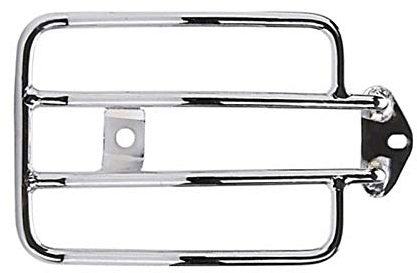 Motorcycle Rear Solo Luggage Carrier Fender Rack for 2004-2015 Harley Sportster XL883 XL1200 Cruiser Chopper Bobber Custom (Chrome)