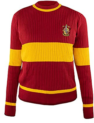 Cinereplicas Harry Potter - Quidditch-Pulli Gryffindor - XS/Kinder - Zum Personalisieren - Offizielle Lizenz